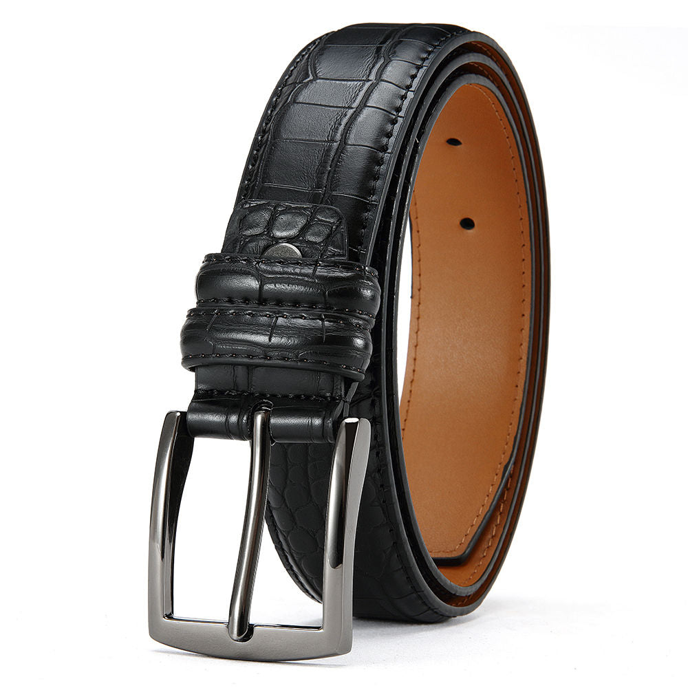 CrocLuxe Buckle Belt-Original Leather Belt
