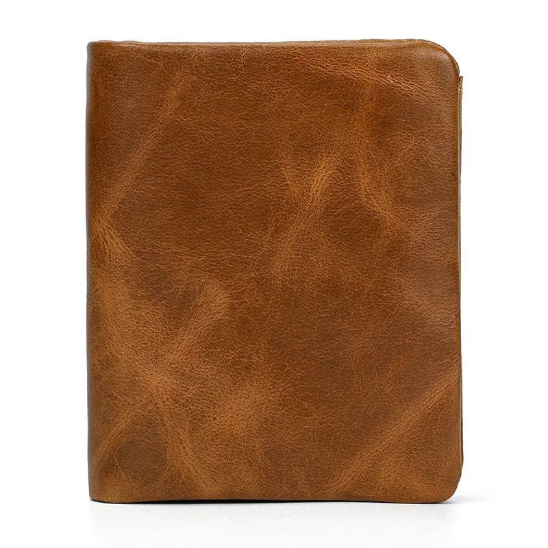Vintage Bi-Fold Leather Wallet – Original Leather Wallet