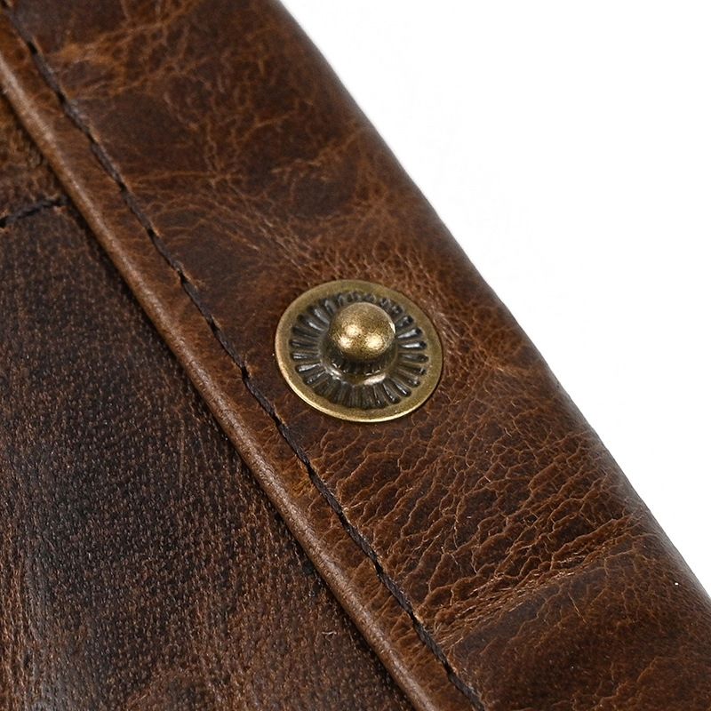 Vintage Bi-Fold Leather Wallet – Original Leather Wallet