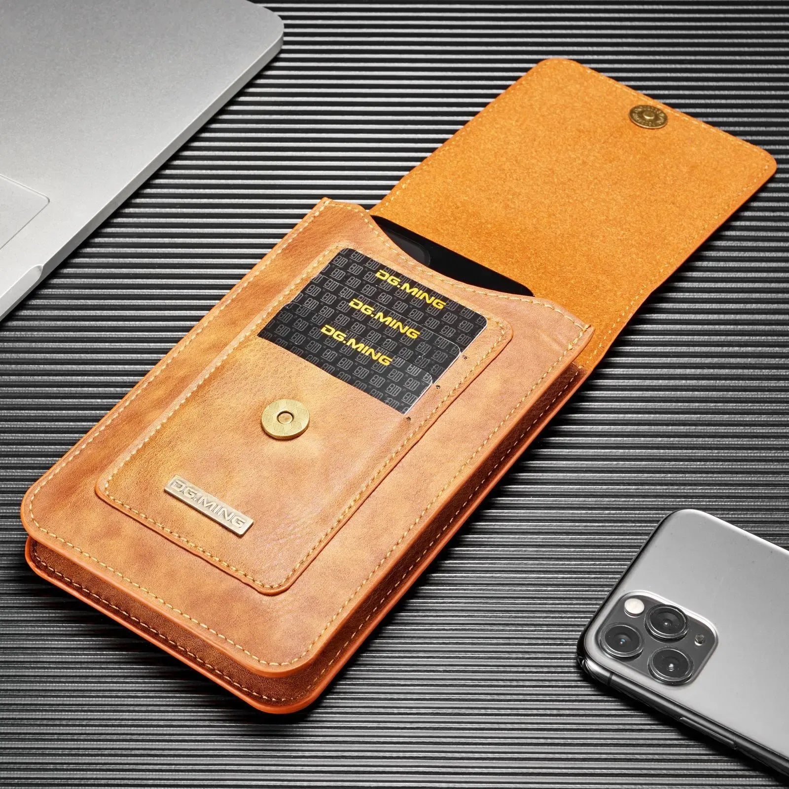 Men's Genuine Leather Retro Belt Bag