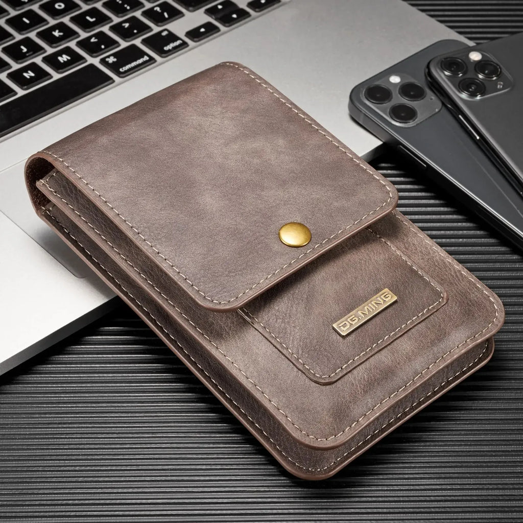 Men's Genuine Leather Retro Belt Bag